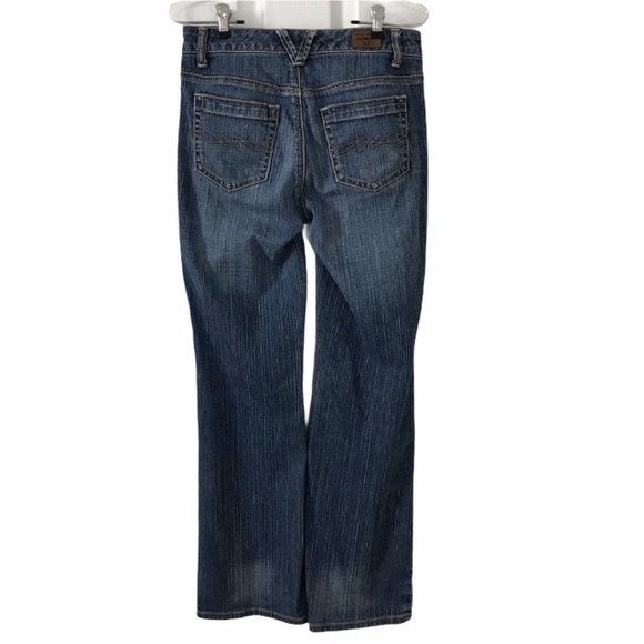 Tommy Hilfiger Hope Jeans Straight Mid-Rise Blue Denim Medium Wash Y2K Size 2 - Picture 3 of 16